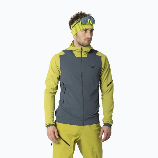 Zdjęcie produktu Bluza męska DYNAFIT Blacklight Thermal Hooded Jacket golden lime / 0720 Szary