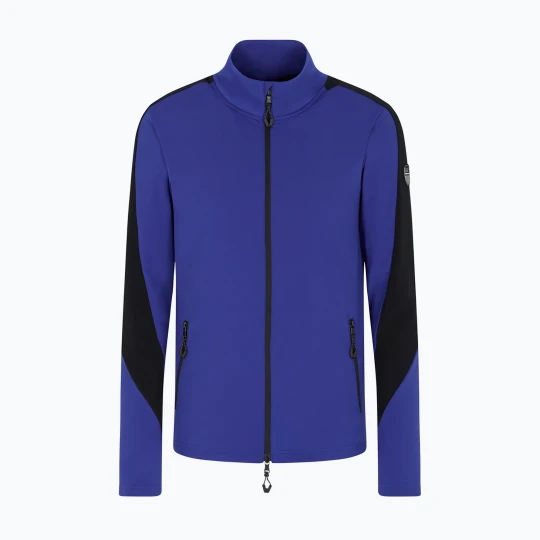 Zdjęcie produktu Bluza męska EA7 Emporio Armani Ski Kitzbuhel Power Stretch Colorblock T-Top Fz clematis blue
