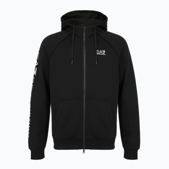 Zdjęcie produktu Bluza męska Emporio Armani EA7 Train Logo Series Extended Logo Hoodie Fz black/white