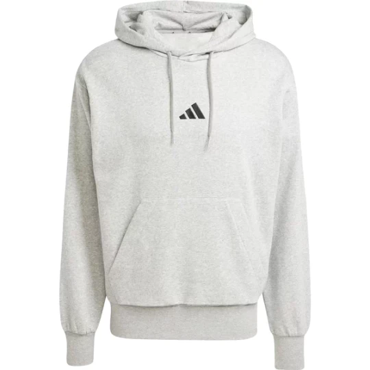 Zdjęcie produktu Bluza męska Essentials Feelcozy Fleece Hoodie Adidas Szary