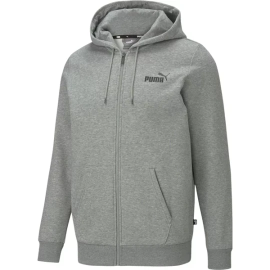 Zdjęcie produktu Bluza męska Essentials Small Logo Full-Zip Puma Szary