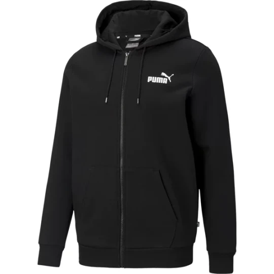 Zdjęcie produktu Bluza męska Essentials Small Logo Full-Zip Puma Czarny
