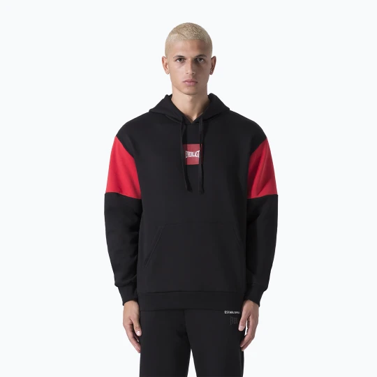 Zdjęcie produktu Bluza męska Everlast Streetwear Hoodie black/red