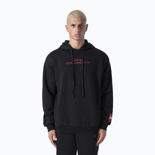 Zdjęcie produktu Bluza męska Everlast Streetwear Hoodie black/red