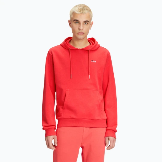 Zdjęcie produktu Bluza męska FILA Bengel Regular Hoody cayenne Czerwony