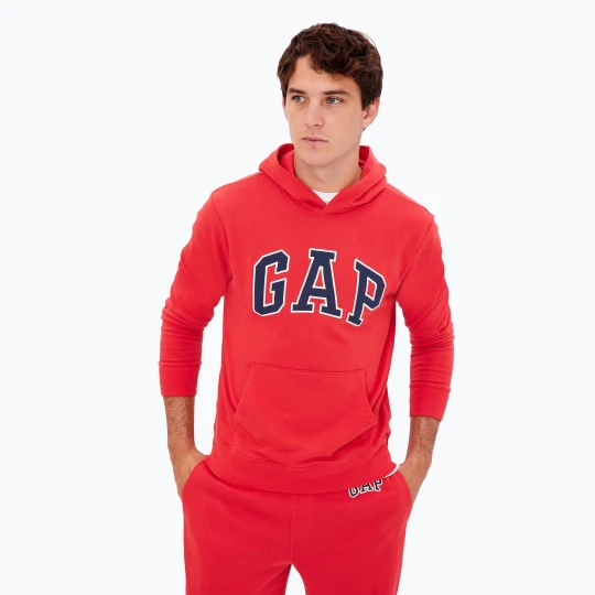 Zdjęcie produktu Bluza męska GAP XLS FT Arch PO HD modern red