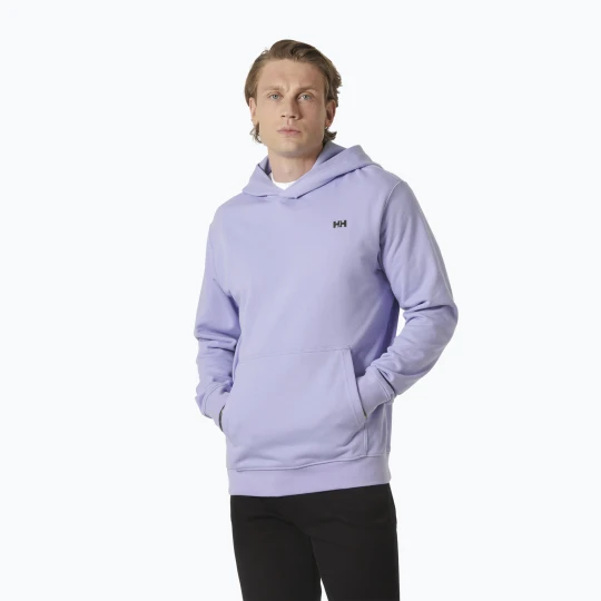 Zdjęcie produktu Bluza męska Helly Hansen Core Graphic Sweat Hoodie bright lavender Fioletowy