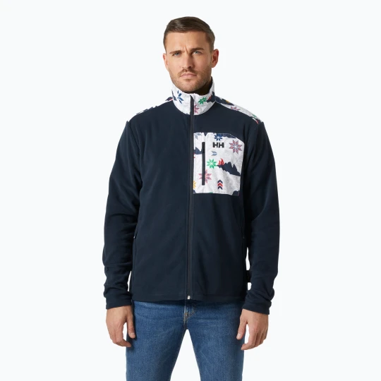 Zdjęcie produktu Bluza męska Helly Hansen Daybreaker Block navy cortina aop Granatowy