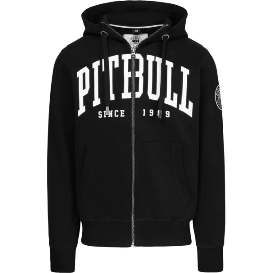 Zdjęcie produktu Bluza męska Hooded Zip Norton Pitbull West Coast Czarny