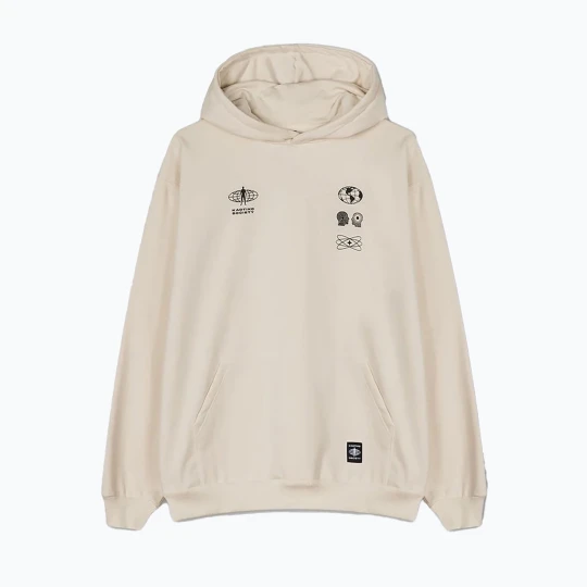 Zdjęcie produktu Bluza męska Kaotiko Brutalism bone Beżowy