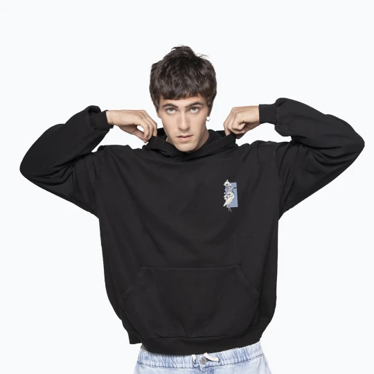 Zdjęcie produktu Bluza męska Kaotiko Koi z kapturem black