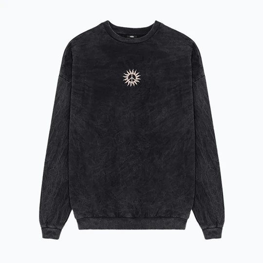 Zdjęcie produktu Bluza męska Kaotiko Washed Celestial Disorder black