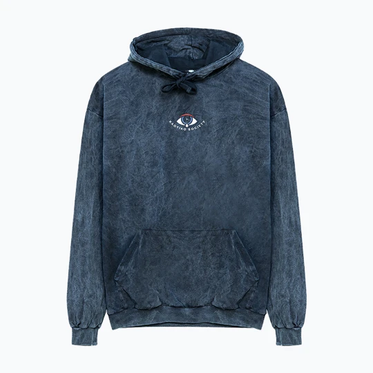 Zdjęcie produktu Bluza męska Kaotiko Washed Free Your Mind navy Granatowy