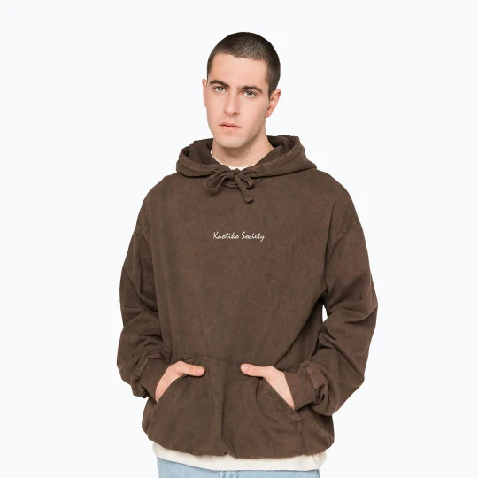 Zdjęcie produktu Bluza męska Kaotiko Washed Vancouver Society brown