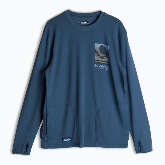 Zdjęcie produktu Bluza męska KAVU Sol Crew orion blue