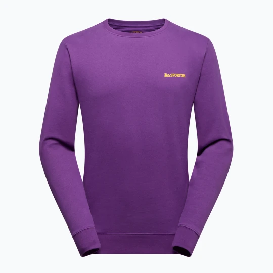 Zdjęcie produktu Bluza męska La Sportiva Climbing On The Moon viola / giallo Fioletowy