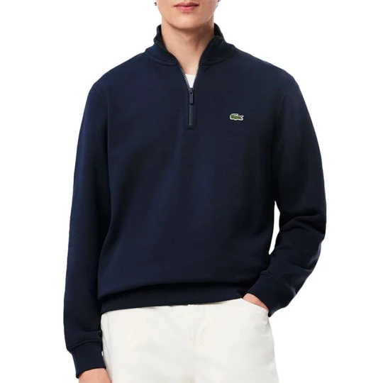 Zdjęcie produktu Bluza męska Lacoste Interlock SH9774-166 - granatowa