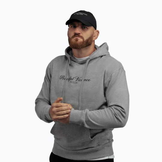 Zdjęcie produktu Bluza męska MANTO Peaceful Violence Hoody szary