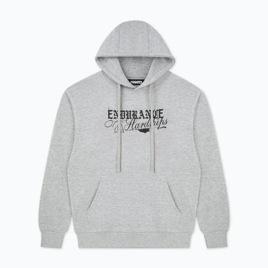 Zdjęcie produktu Bluza męska MANTO Resolve Hoody melanż Szary