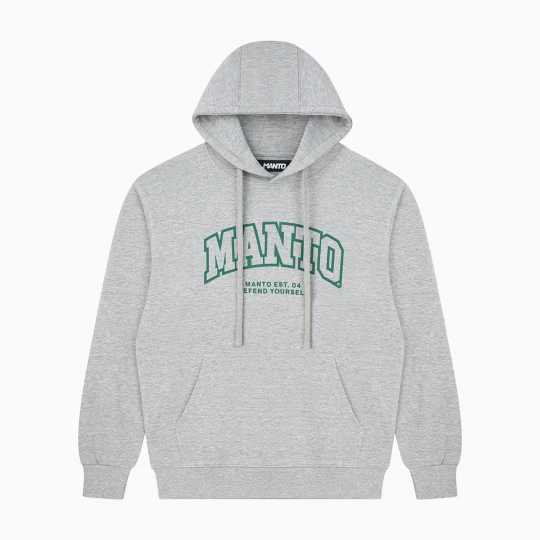 Zdjęcie produktu Bluza męska MANTO Varsity 26 Hoody melanż Szary