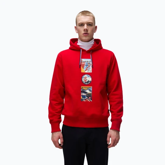 Zdjęcie produktu Bluza męska Napapijri B-Portalet Hooded cb mn8 Czerwony