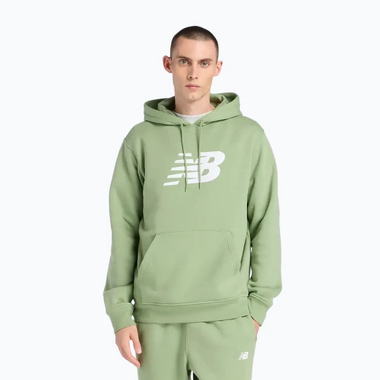 Zdjęcie produktu Bluza męska New Balance Core Brushed Hoodie oregano Zielony