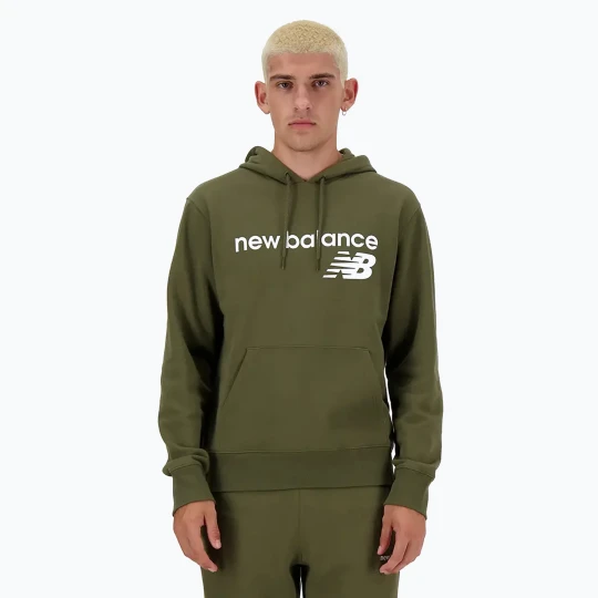 Zdjęcie produktu Bluza męska New Balance Core Fleece Hoodie dark moss Zielony