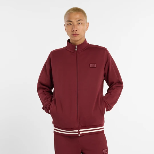 Zdjęcie produktu Bluza męska New Balance MJ53502MHB – bordowa