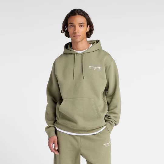 Zdjęcie produktu Bluza męska New Balance MT53528DEK – zielona