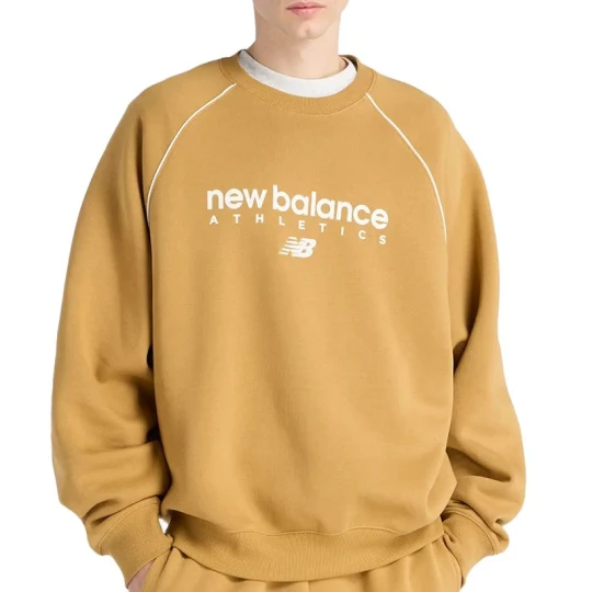 Zdjęcie produktu Bluza męska New Balance MT61U4JOABG - pomarańczowa
