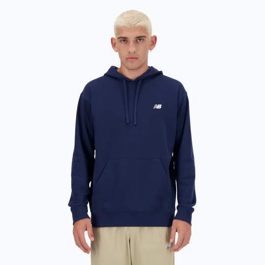 Zdjęcie produktu Bluza męska New Balance Small Logo French Terry Hoodie nb navy Granatowy