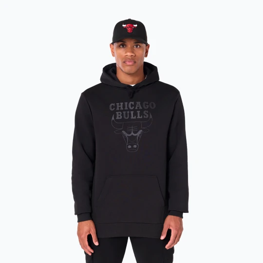 Zdjęcie produktu Bluza męska New Era NOS NBA Reegular Chicago Bulls Hoody black