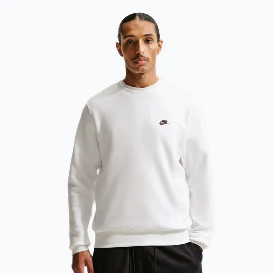 Zdjęcie produktu Bluza męska Nike Club Fleece Crew white/black