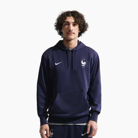 Zdjęcie produktu Bluza męska Nike FFF Club French Terry blackened/white Granatowy