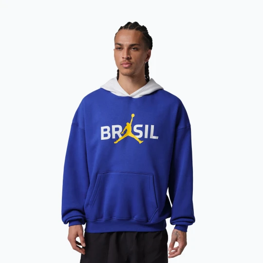 Zdjęcie produktu Bluza męska Jordan Brooklyn Fleece old royal / white Niebieski