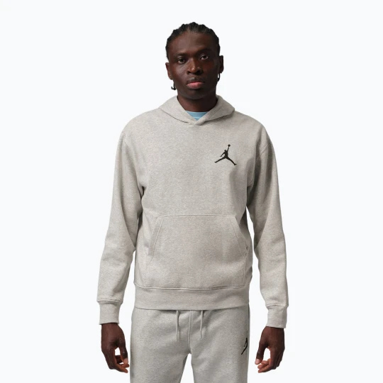Zdjęcie produktu Bluza męska Jordan Pullover Hoodie grey heather / black Beżowy