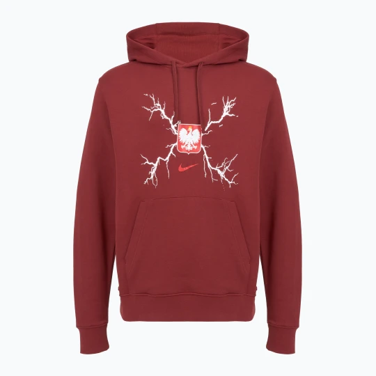 Zdjęcie produktu Bluza męska Nike Pullover Hoodie team red Bordowy