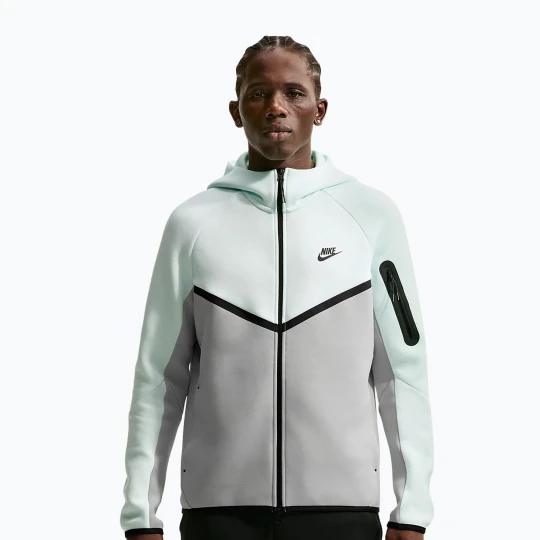 Zdjęcie produktu Bluza męska Nike Tech Windrunner Full Zip barely green / light silver / black
