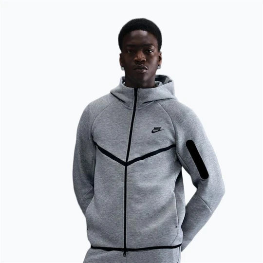 Zdjęcie produktu Bluza męska Nike Tech Windrunner Full Zip cave dark grey heather / black
