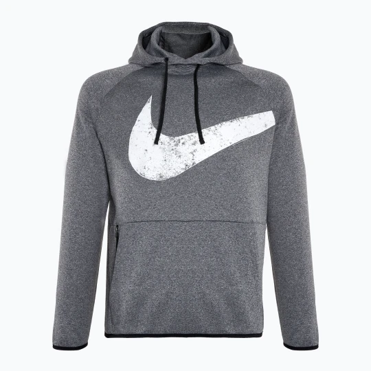 Zdjęcie produktu Bluza męska Nike Therma-FIT Fitness black / heather / black / white Szary
