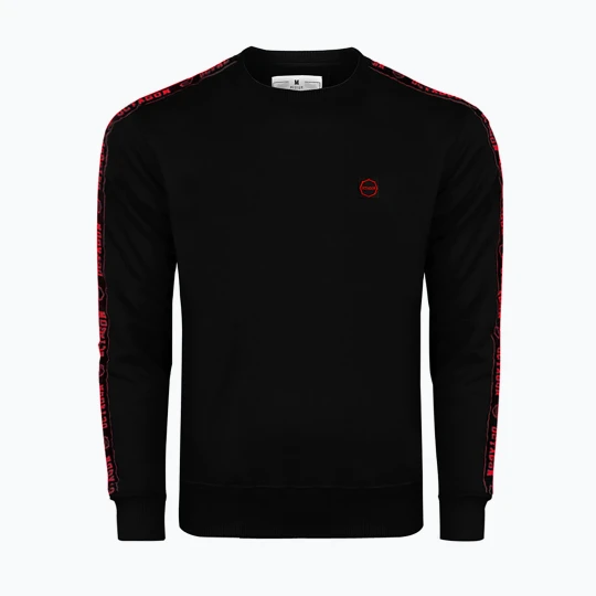 Zdjęcie produktu Bluza męska Octagon Stripe black/red
