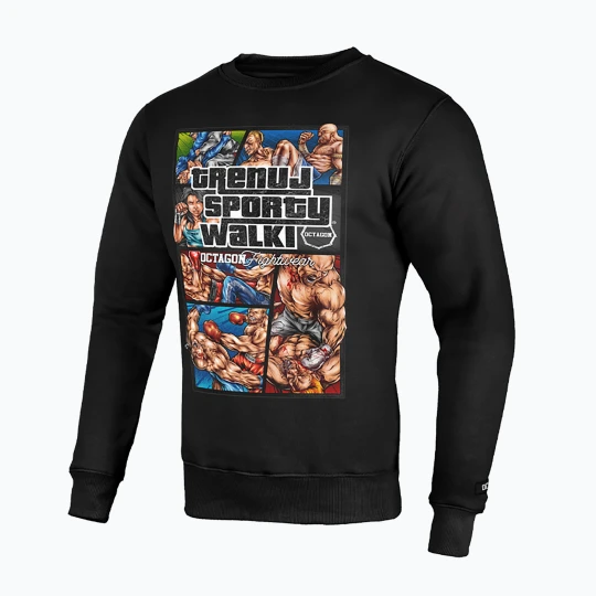 Zdjęcie produktu Bluza męska Octagon Trenuj Sporty Walki black