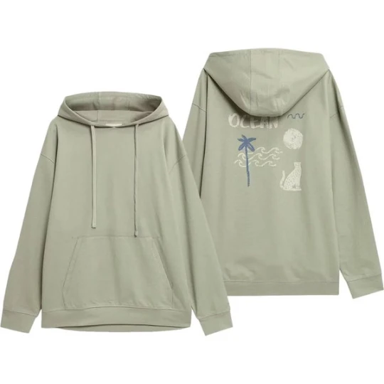 Zdjęcie produktu Bluza męska OTHSS23TSWSM329 Outhorn Zielony