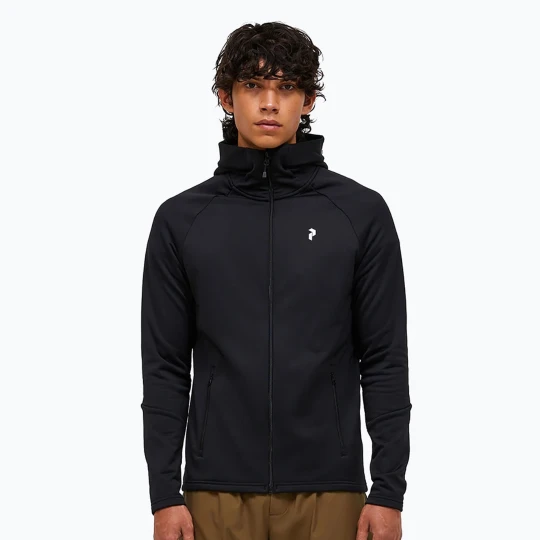 Zdjęcie produktu Bluza męska Peak Performance Rider Essentials Zip Hood black / black