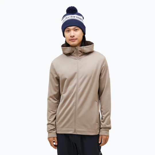 Zdjęcie produktu Bluza męska Peak Performance Rider Tech Zip Hood avid beige
