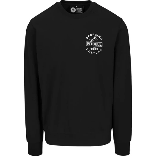 Zdjęcie produktu Bluza męska Physical Culture Crewneck Pitbull West Coast Czarny