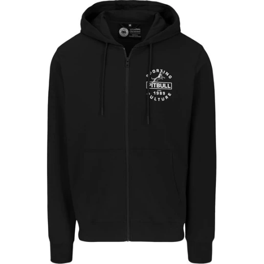 Zdjęcie produktu Bluza męska Physical Culture Hooded Zip Pitbull West Coast Czarny
