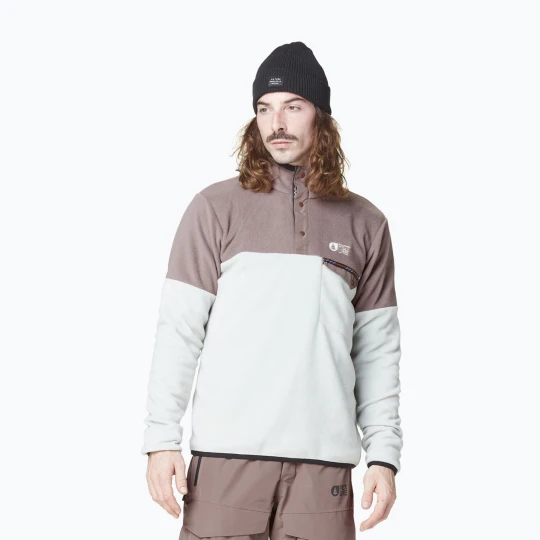 Zdjęcie produktu Bluza męska Picture Arcca 1 / 4 Fleece deep taupe / pigeon Szary