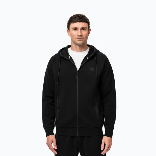 Zdjęcie produktu Bluza męska Pitbull Dogwood Hooded Zip Sweatshirt black