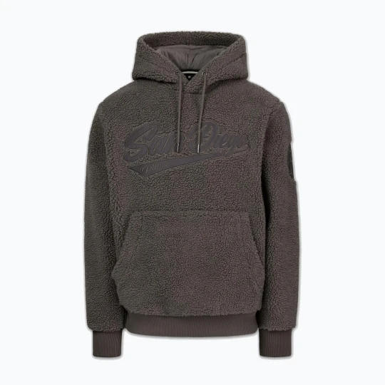 Zdjęcie produktu Bluza męska Pitbull Galaxy Hooded taupe Szary